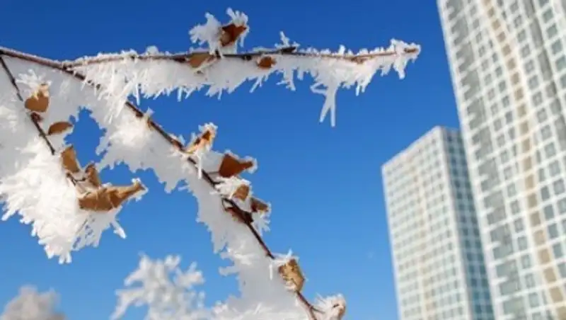На севере, востоке и в центре РК ожидаются морозы до 33 градусов