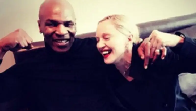 Майк Тайсон записал песню с Мадонной