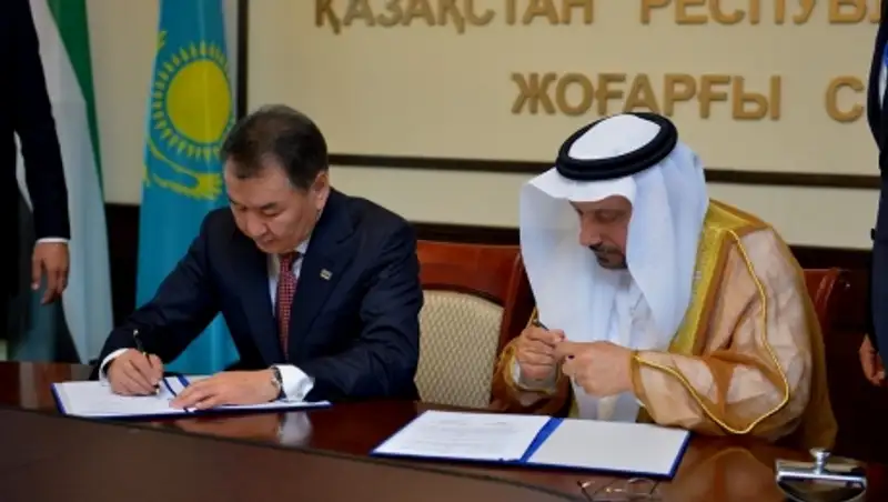 Подписано соглашение о сотрудничестве между ВС РК и Федеральным Верховным Судом ОАЭ