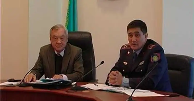 В ДВД Алматы прошло Заседание Общественного Совета по контролю за деятельностью полиции