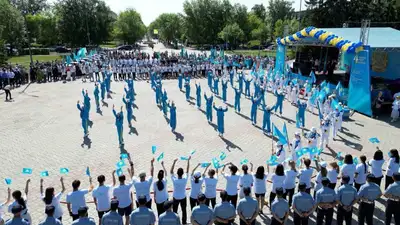 День государственных символов РК, фото - Новости Zakon.kz от 04.06.2023 17:01