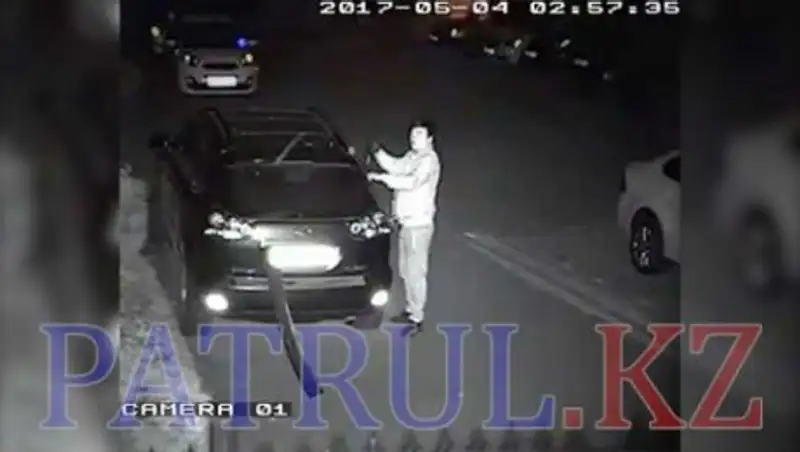 В Алматы задержан мужчина, внаглую "раздевший" чужой Lexus