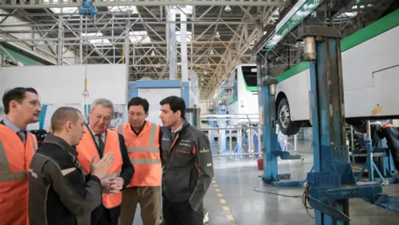 Столичный парк пополнится 100 новыми экологически чистыми автобусами "City Bus"