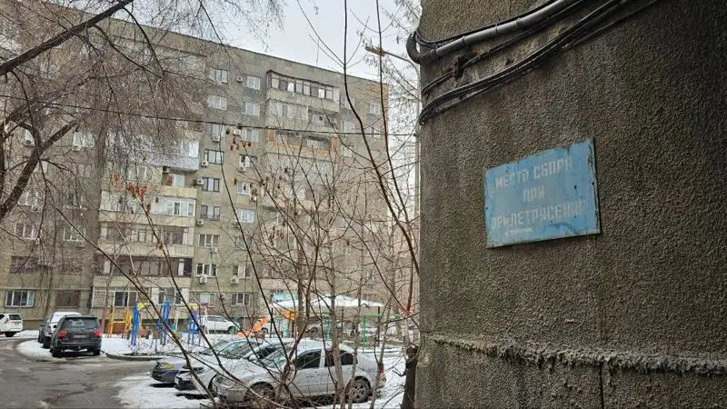 дворы в Алматы, территория застроена , фото - Новости Zakon.kz от 17.02.2023 12:55