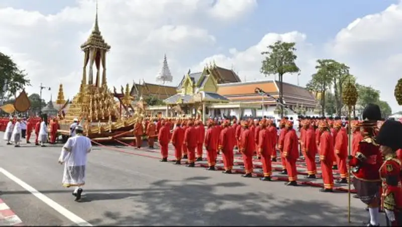 Церемония кремации короля Пумипона Адульядета проходит в Таиланде