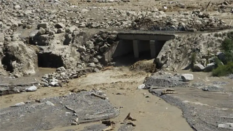 МЧС РК: "Опасности формирования повторного селевого потока в Талгарском районе нет"