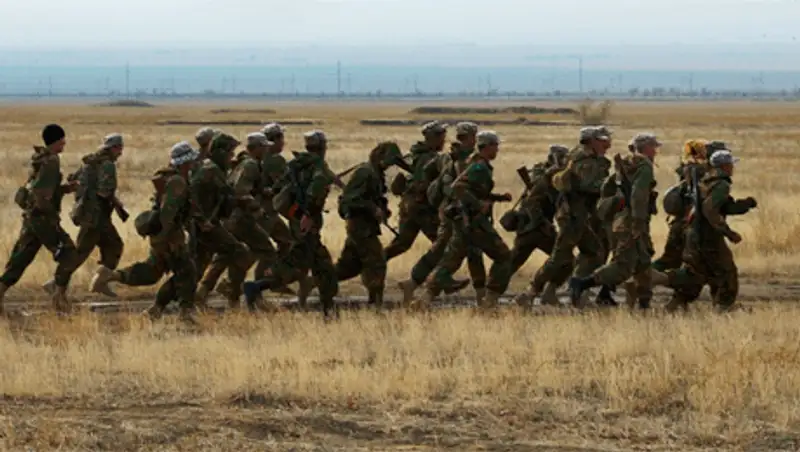 Для военнослужащих Сухопутных войск ВС РК устроили  масштабный экзамен