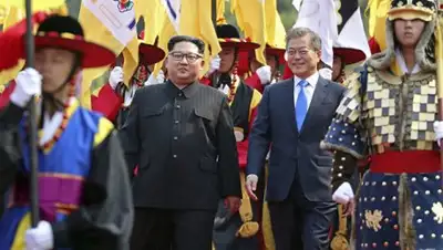 © AFP 2018 / Korea Summit Press Pool, фото - Новости Zakon.kz от 27.04.2018 13:32