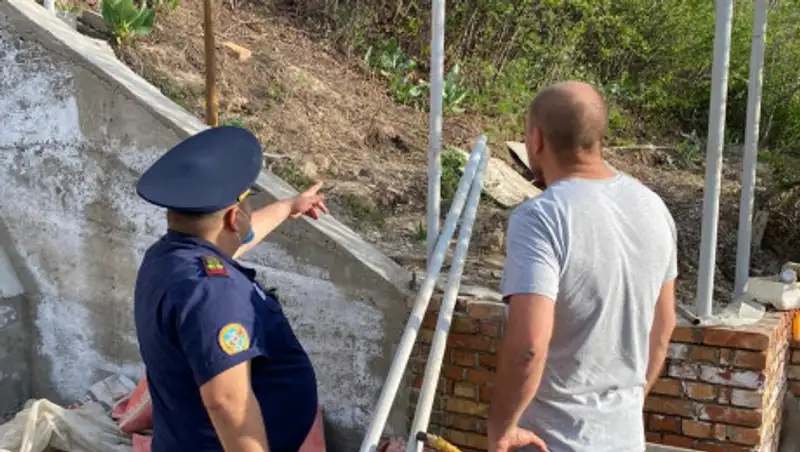 Установлен виновник пожара на склоне горы в Алматы