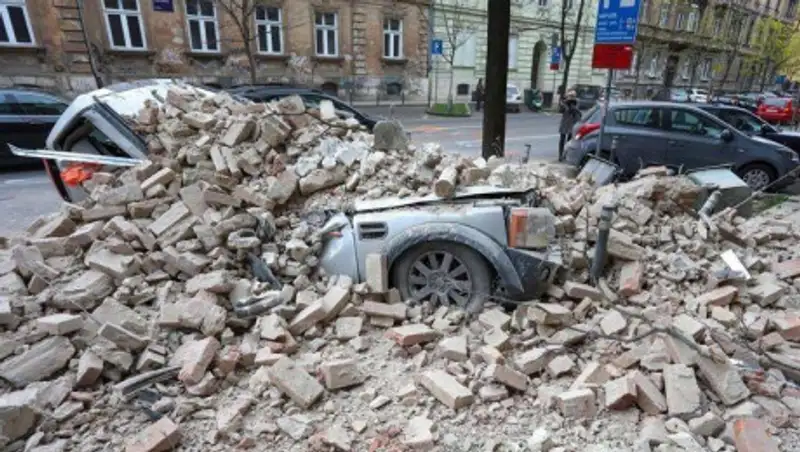 В Хорватии произошло сильное землетрясение