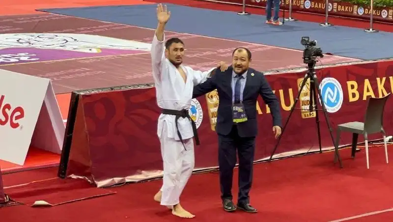 Ергали Шамей завоевал "золото" Чемпионата мира-2022 по пара дзюдо