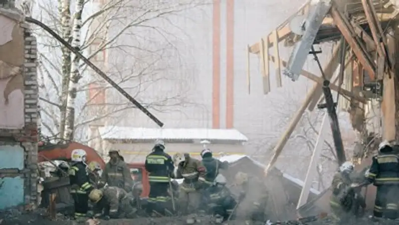 Спасатели завершили работы на месте взрыва газа в доме в Иваново