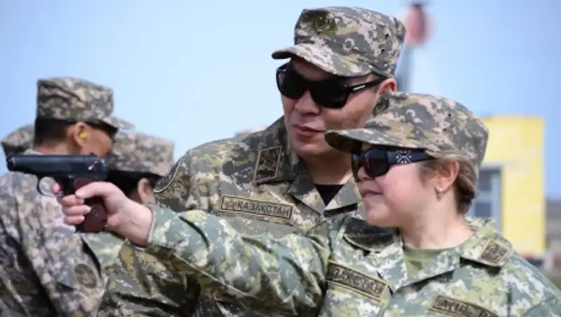 Лучших военнослужащих в военно-профессиональном мастерстве выявили в РгК «Астана»