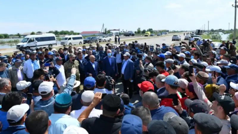 Каждому жителю из пострадавших от наводнения сел выплатят 100 тыс. тенге