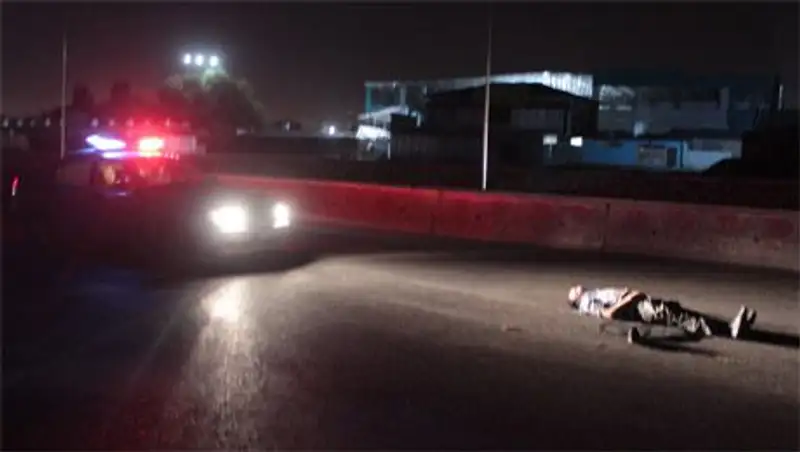 В Алматы на проезжей части обнаружен труп мужчины