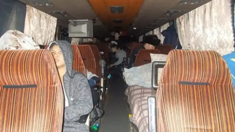 Автобус с гражданами Узбекистана сломался в Актюбинской области