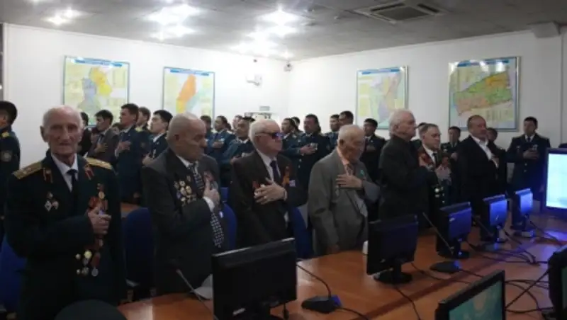 В ДЧС Алматы чествовали ветеранов ВОВ