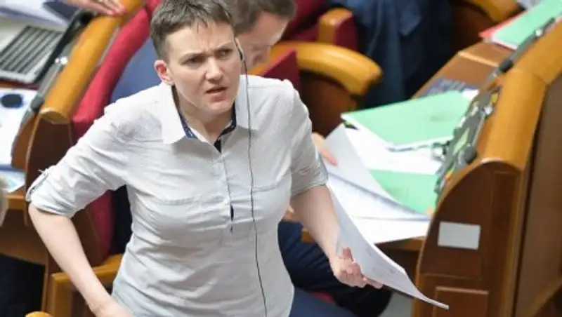Надежду Савченко задержали в Раде