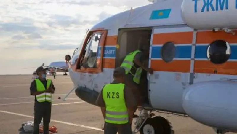 Казахстан отправил в Турцию два вертолета для тушения пожаров