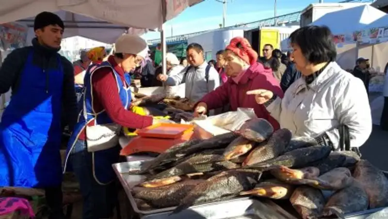 380 тонн сельхозпродукции привезли кызылординские аграрии на ярмарку в Астану