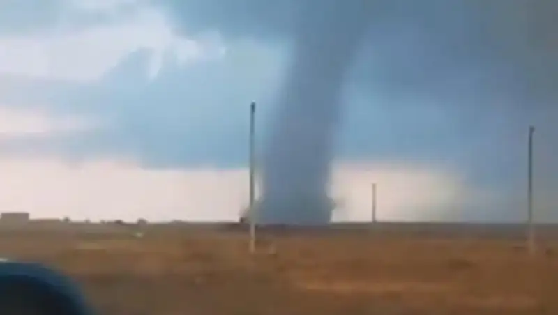 В Крыму пронесся смерч