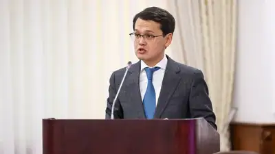 Министр цифрового развития, инноваций и аэрокосмической промышленности РК, фото - Новости Zakon.kz от 25.04.2023 19:53