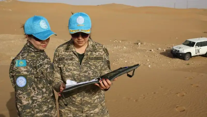 женщины военные Казахстан, фото - Новости Zakon.kz от 29.05.2022 11:23
