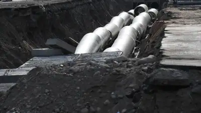 Прорвало, Жетысу-2, фото - Новости Zakon.kz от 19.03.2022 21:38