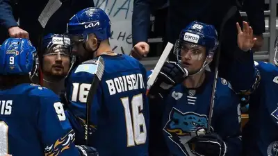 Хоккей Барыс Северсталь, фото - Новости Zakon.kz от 27.01.2023 22:16