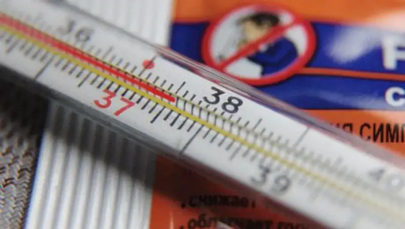 В Костанайской области резко возросло количество заболевших гонконгским гриппом и ОРВИ