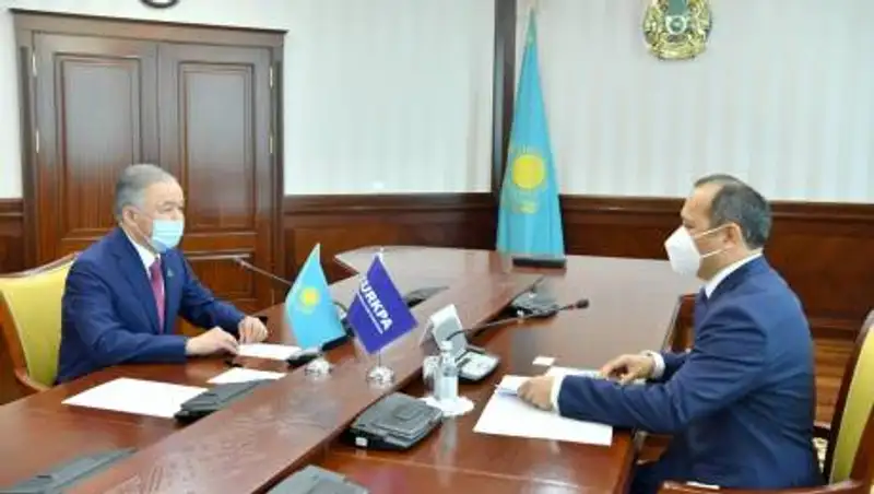 Нурлан Нигматулин принял Генсекретаря ТюркПА Алтынбека Мамаюсупова