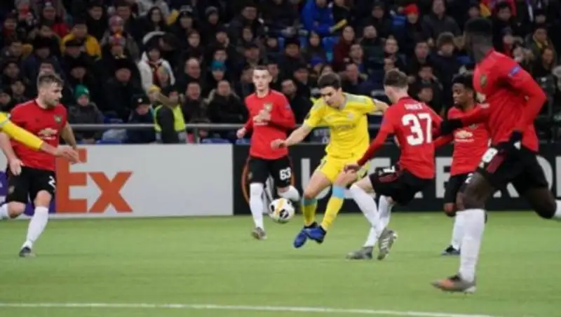 "Астана" победила "Манчестер Юнайтед"