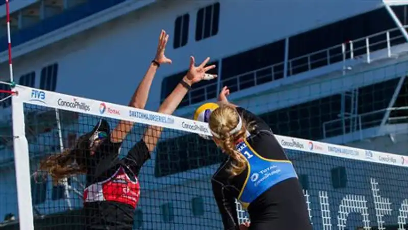 Казахстанцы стартовали на турнире по пляжному волейболу в Норвегии