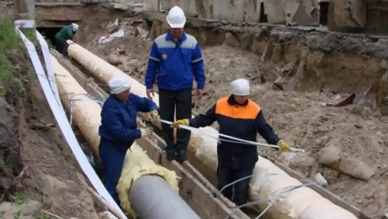 На полную модернизацию теплосетей в Алматы потребуется около 20 лет