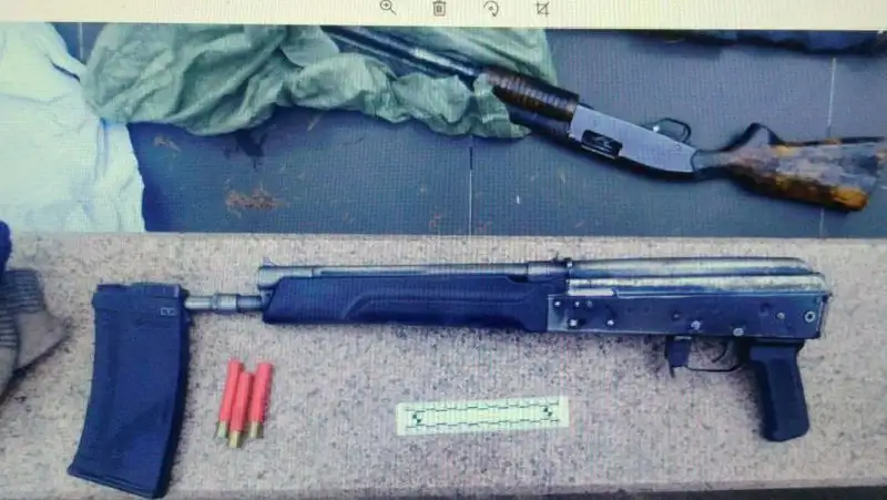 Схрон с оружием найден на кладбище в Акмолинской области