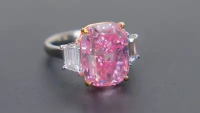 вечный розовый бриллиант