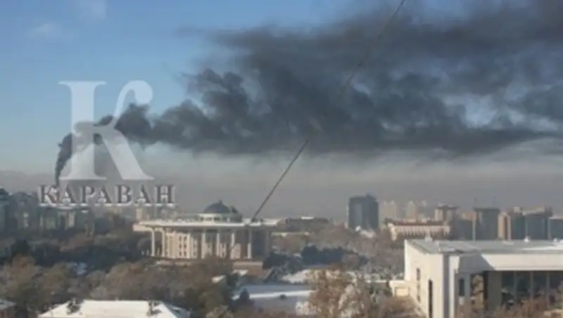 В Алматы самый грязный воздух в стране