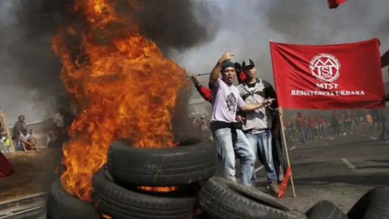 Протесты в Бразилии