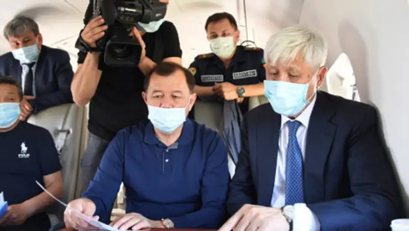 Проведено аэровизуальное обследование мореных озер в Алматинской области