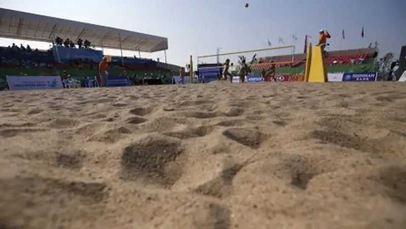 Две пары из РК вышли в 1/2 финала Азиатских пляжных игр