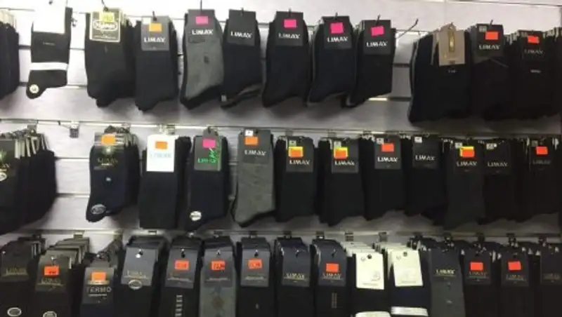 Крупную партию контрафактных носков изъяли сотрудники департамента юстиции Алматы