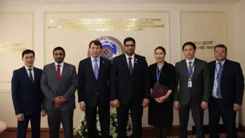 Алик Шпекбаев встретился с послом Объединенных Арабских Эмиратов