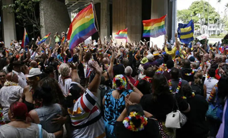 На Гавайях узаконили однополые браки, фото - Новости Zakon.kz от 13.11.2013 16:10