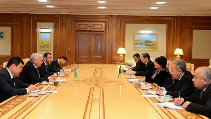 Спикеры Мажилиса РК и Меджилиса Туркменистана обсудили межпарламентское сотрудничество