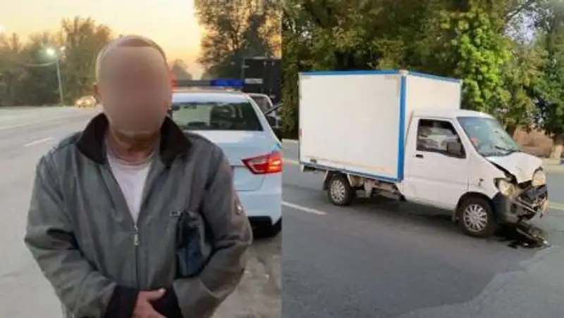 Выехал на красный - грузовик насмерть сбил мужчину в Алматинской области