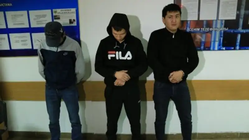 Группу разбойников задержали полицейские Астаны