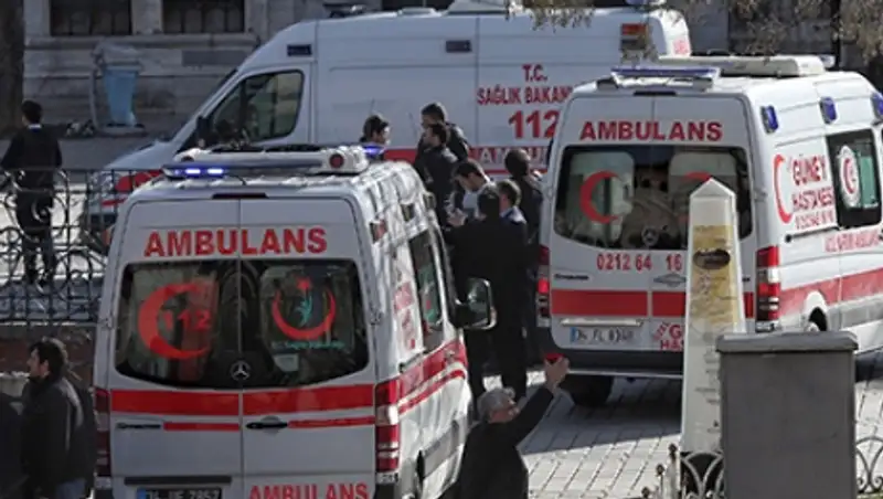 В Стамбуле взорвался заминированный автомобиль