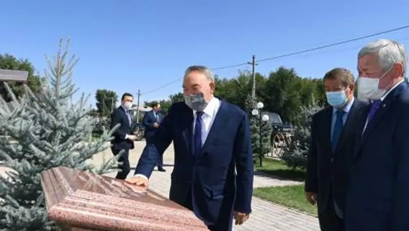 Назарбаев прибыл в Жамбылскую область