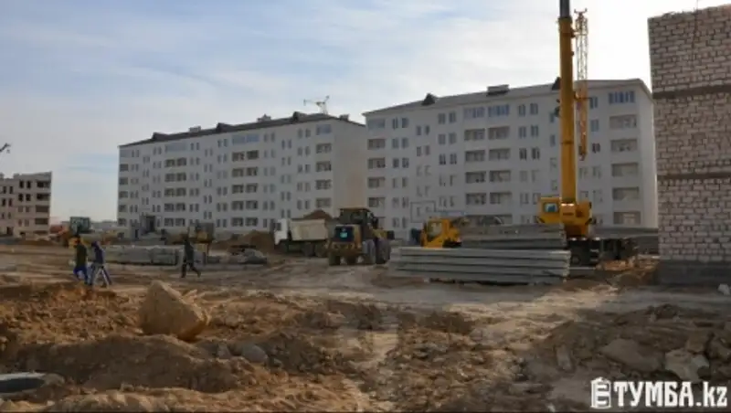 В этом году в Актау построят 7 жилых домов на 987 квартир