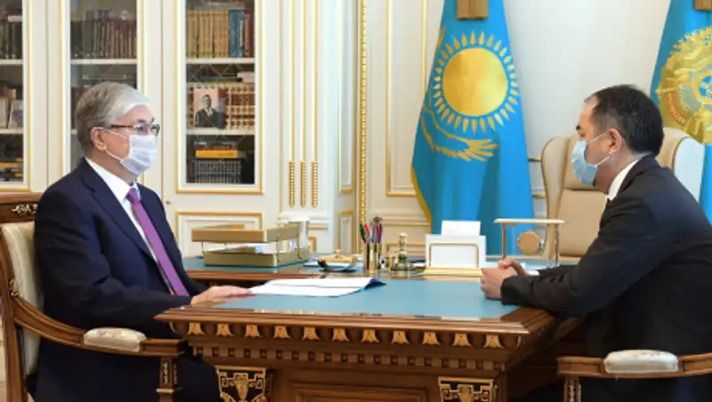 Сагинтаев рассказал Токаеву о подготовке ко второй волне коронавируса